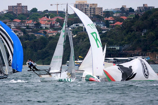 21 october 2012 082 - AEG 3-Buoys Challenge, Race 2 © Frank Quealey /Australian 18 Footers League http://www.18footers.com.au